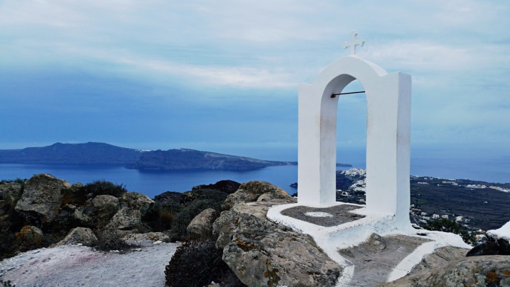 Archway near Oia, Santorini