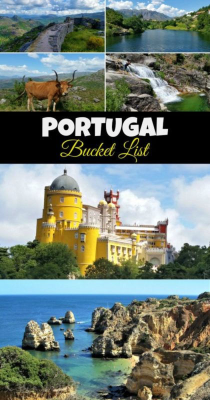 Visiting Portugal? Read here for the ultimate bucket list of must see places and things to do! Plan your Portugal trip here!