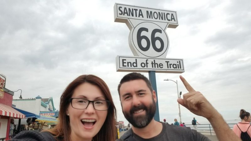 California Route 66 is the end of the 2,400 mile Mother Road. Join us as we travel from the Mojave desert to the raging waves near the Santa Monica Pier.