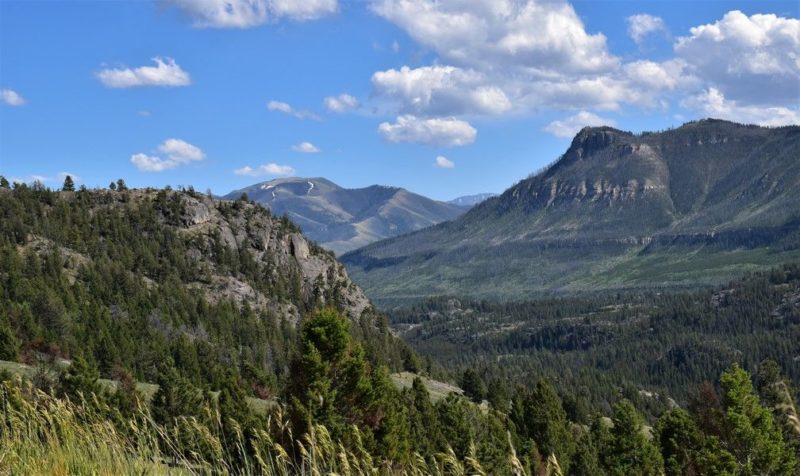 Take a side trip outside the northeast gate of Yellowstone to drive the scenic Beartooth Highway.