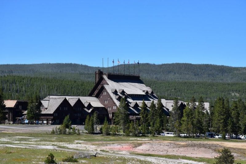 Do not miss the Old Faithful Inn on your visit to Yellowstone.