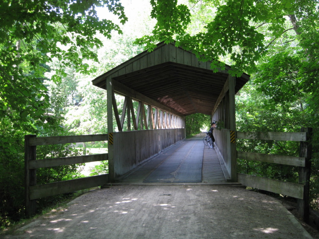 Kal-Haven Trail in South Haven, Michigan