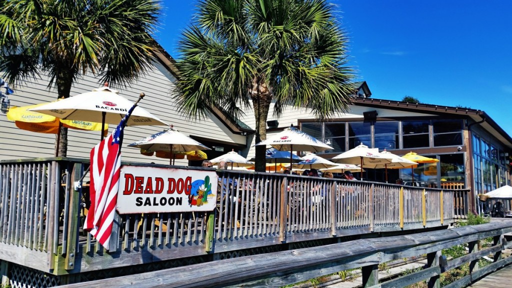 Patio at Dead Dog Saloon