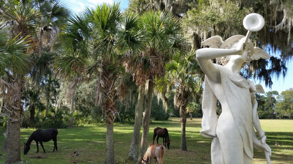 Cumberland Island Mercury Statue