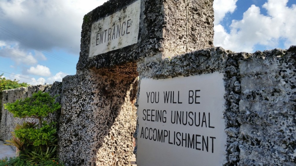 Coral Castle in Florida