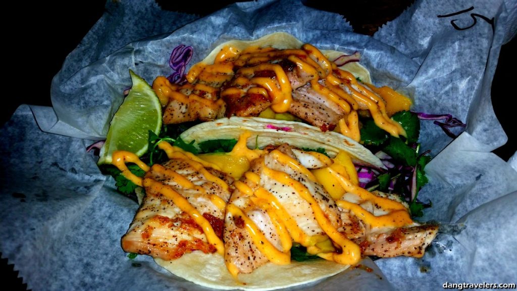 Fish tacos at Garbo's Grill in Key West, Florida. 