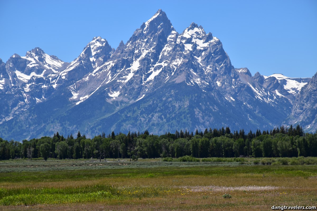 Grand Teton National Park Mountain Range