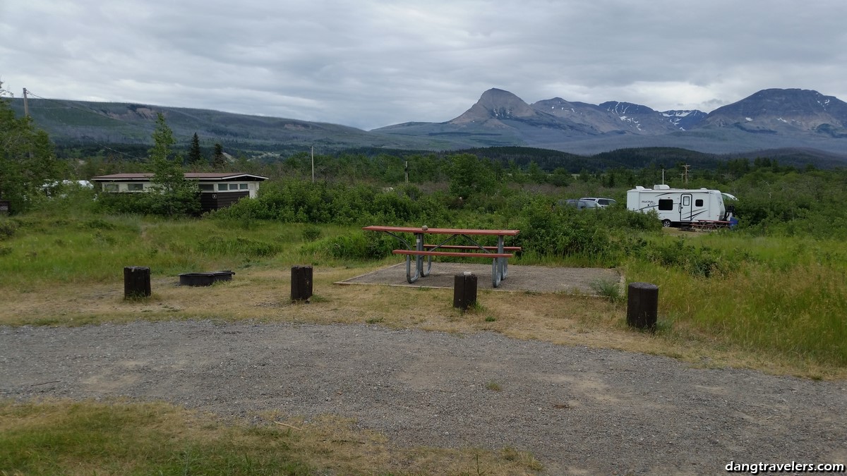 St Mary Campground Glacier National Park