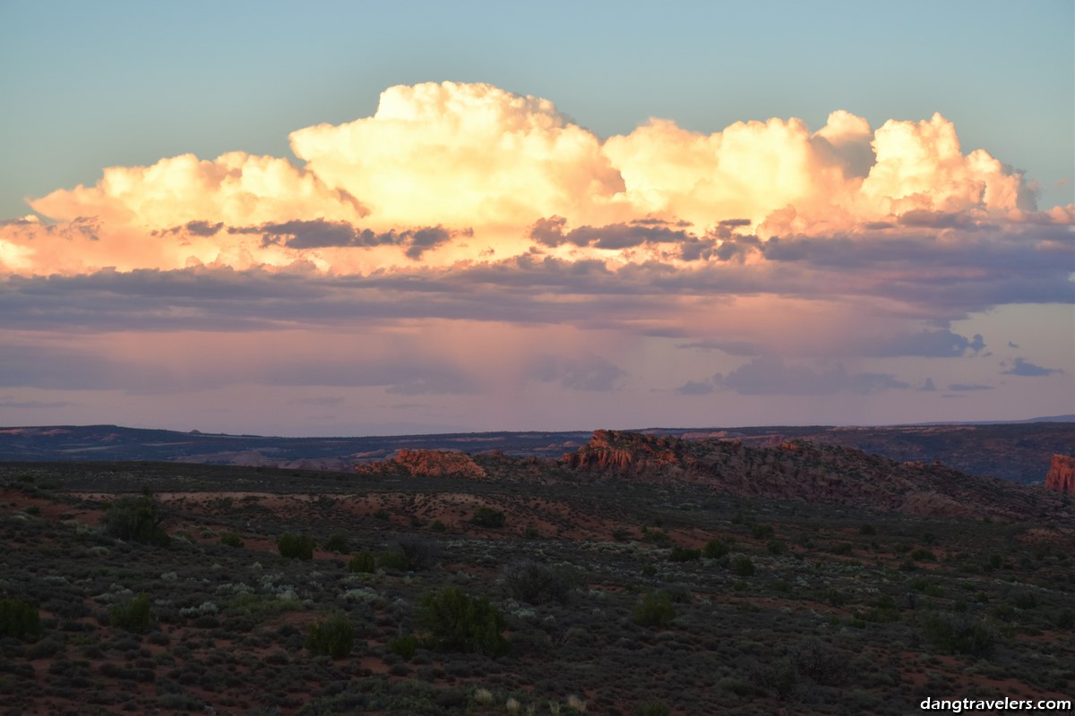 Arches National Park Sunset.