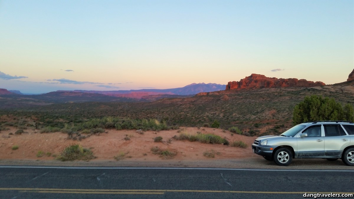 Arches National Park Sunset.