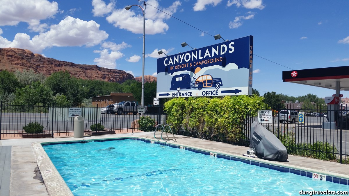Canyonlands RV Resort and Campground in Moab.