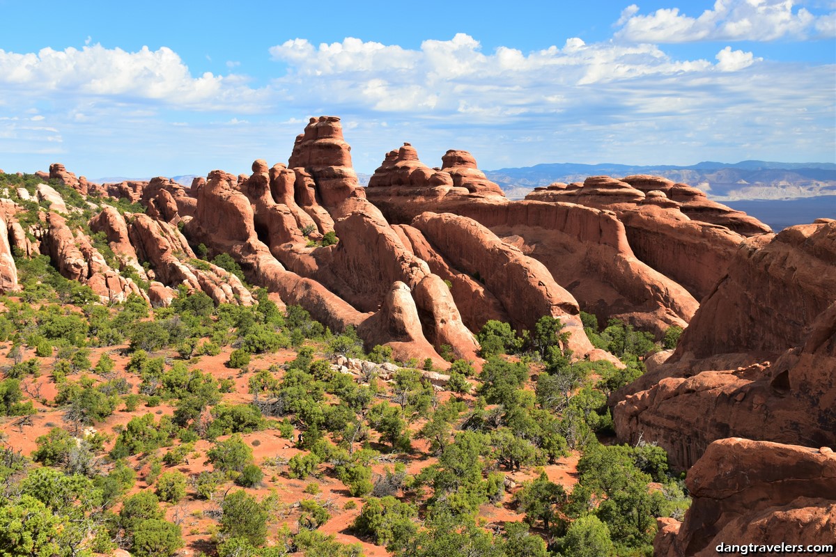 Views on the Devil's Garden Trail in Arches.