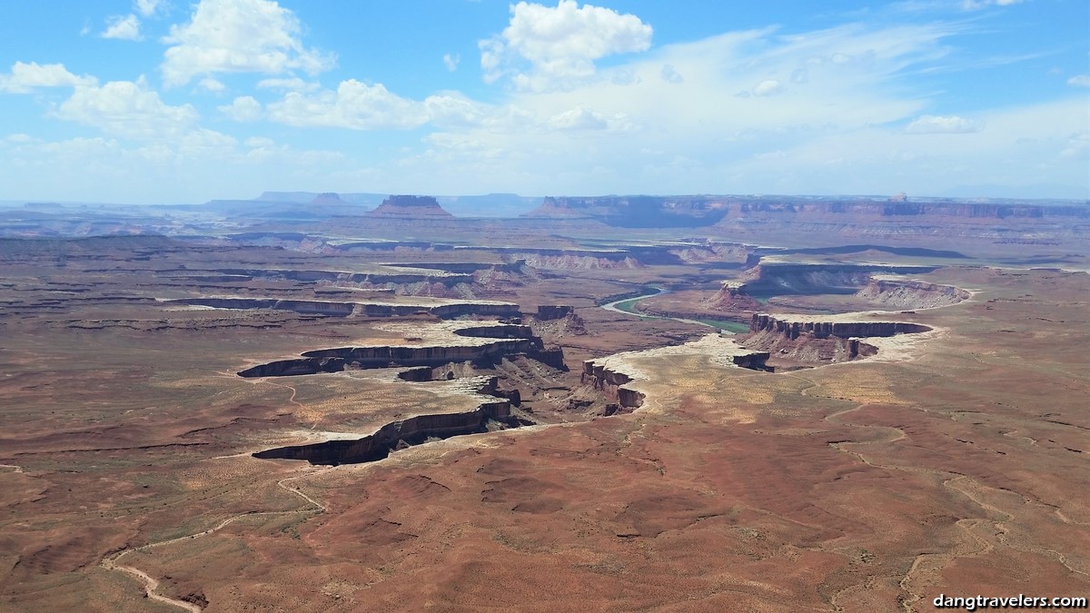 Grand View Point Overlook in Canyonlands National Park, Utah.