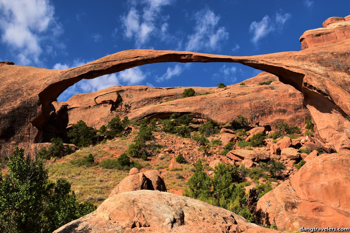 The Landscape Arch in Utah.