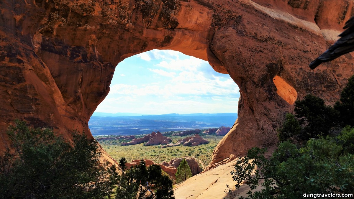 View from the Partition Arch