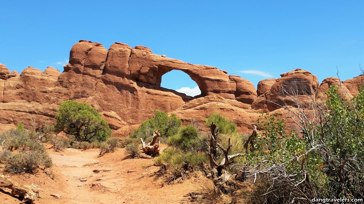 Skyline Arch in Arches National Park