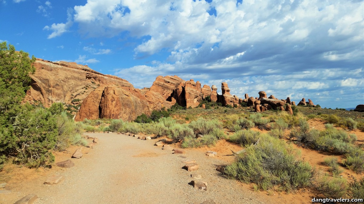 Devil's Garden Trail in Utah.