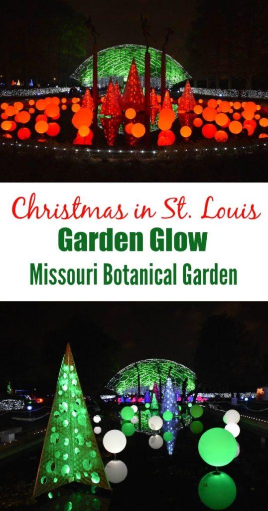 The St. Louis Garden Glow at Missouri Botanical Garden has a million twinkling lights and multiple festive installations to get in the holiday spirit!