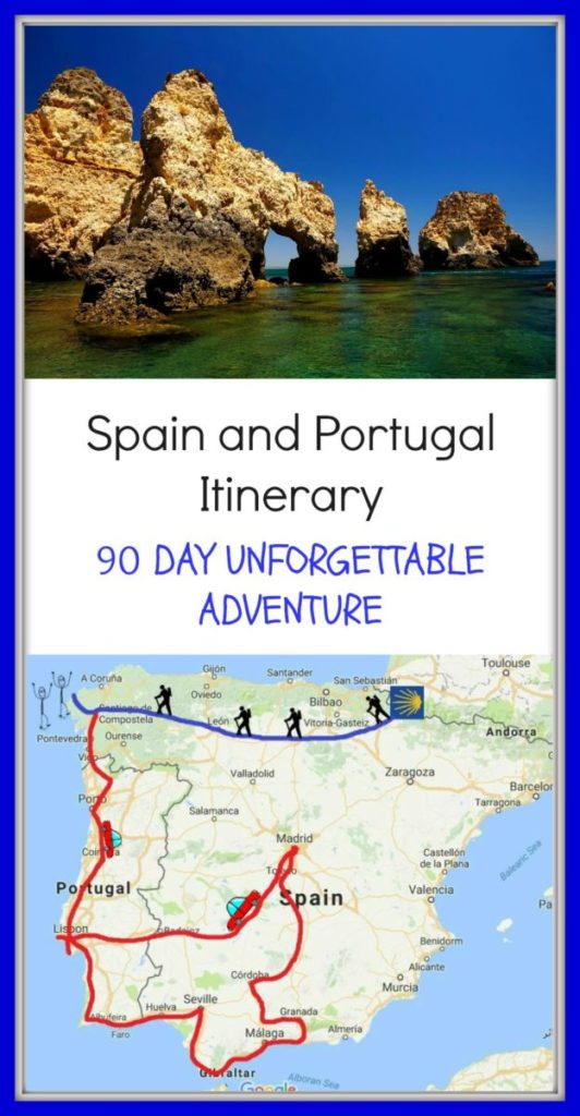 It's the perfect itinerary for you! In our 90 day Spain and Portugal itinerary, you'll find a genius route throughout both countries.