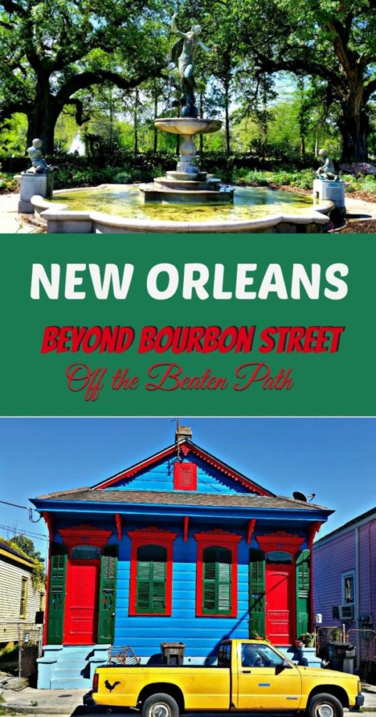 New Orleans off the beaten path means off the infamous Bourbon Street. Find out what other must-see things the city has to offer.