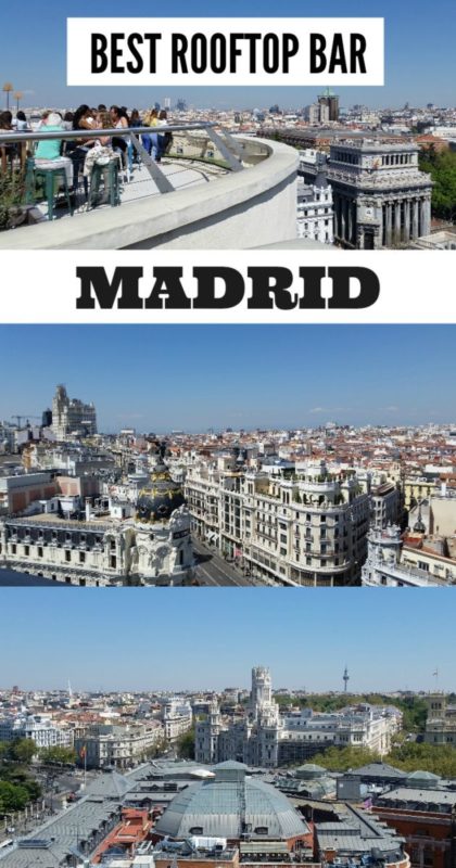 Looking for a magnificient view of Madrid? Doesn't hurt that you can snag a few drinks too. Circulo de Bellas Artes rooftop is the place to be!