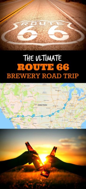 Put a twist on the classic Route 66! Quench your thirst for adventure, mystery and beer on this Route 66 Brewery Road Trip!