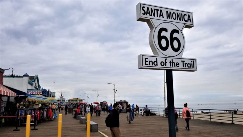 California Route 66 Attractions - The Santa Monica Pier