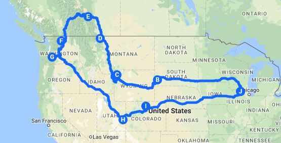 National Park Road Trip of a Lifetime