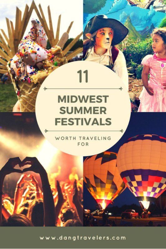 Summer has arrived and it's time to be outside enjoying every minute of it. Here are the best Midwest summer festivals you won't want to miss.
