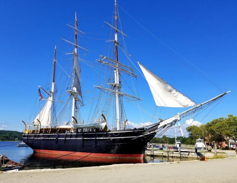 Mystic Seaport is a must-see museum on your road trip through Connecticut.