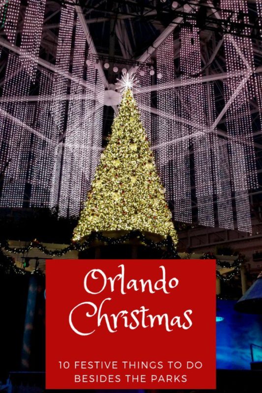 Top 10 Things to Do in Orlando, Florida for Christmas besides Disney World. #orlando #christmas #florida