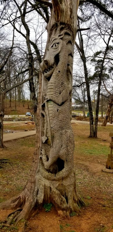 Alabama Roadside Attraction: Tinglewood Trail in Orr Park Montevallo