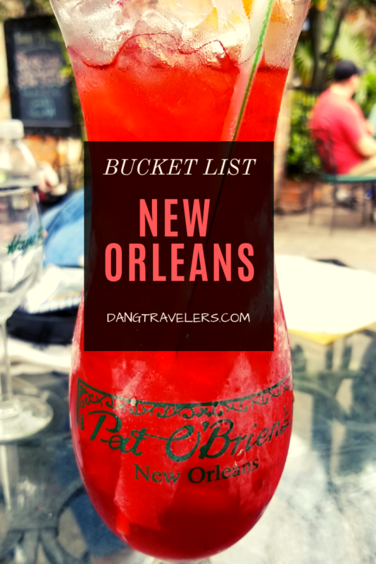 NOLA Bucket List: The top things to see and do in New Orleans for the first-time visit.
