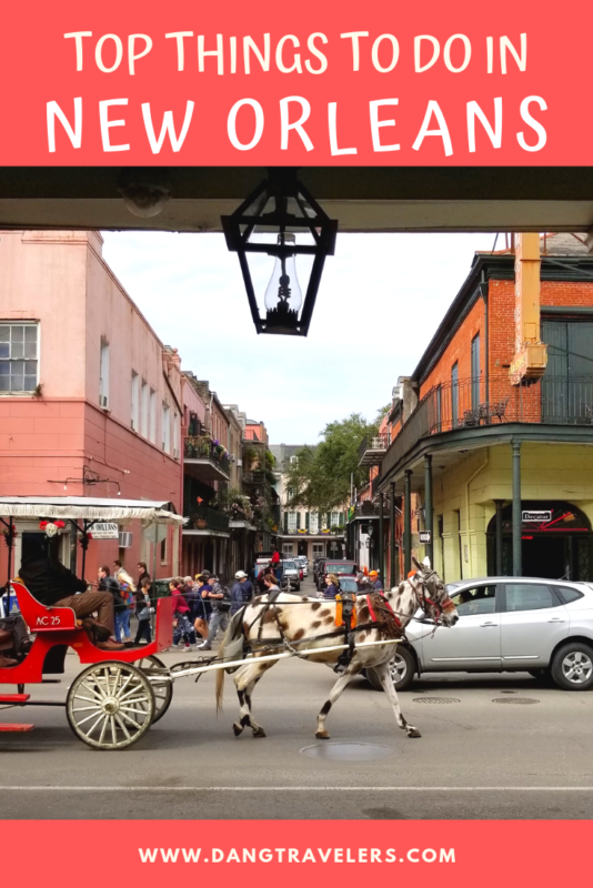 New Orleans Itinerary: Top things to see and do in New Orleans including a tour of the French Quarter, a ride on a streetcar, foodie guide, and a pub crawl.