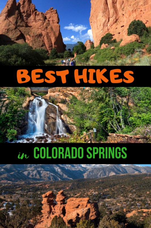 Check out the best hiking trails in Colorado Springs including Palmer Loop Trail, Seven Bridges Trail and Manitou Incline.