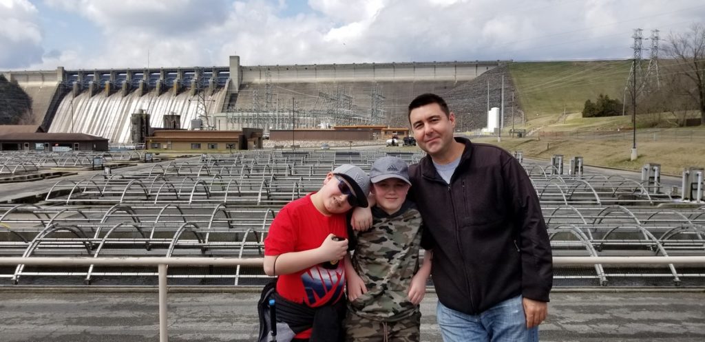 Top free thing to do in Branson with kids, the Shepherd of the Hills Fish Hatchery.