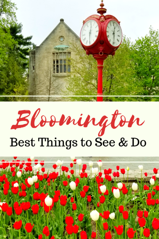 Plan a perfect weekend getaway to Bloomington, Indiana. Here are the best things to see and do in one of the most beautiful college towns in the U.S.