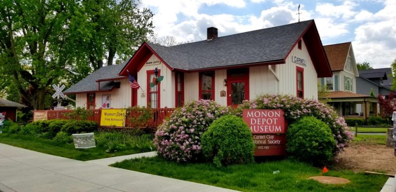 Things to do in Hamilton County Indiana: Explore downtown Carmel including the Monon Trail.