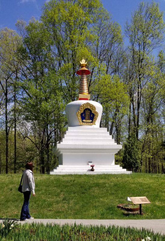 The Tibetan Mongolian Buddhist Cultural Center is one of the unique things to do in Bloomington, Indiana.