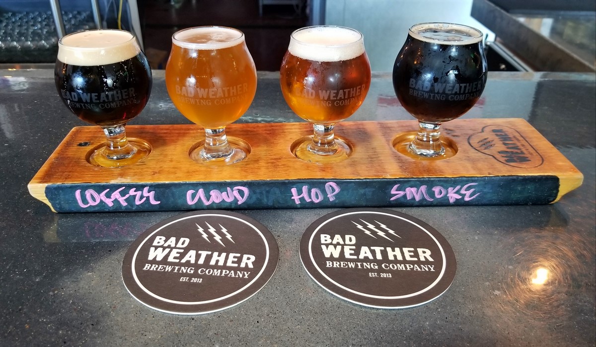 One of the best St. Paul breweries as far as atmosphere, beer, and friendliness. Bad Weather Brewing Company has a great indoor and outdoor space plus rotating food trucks on the patio.