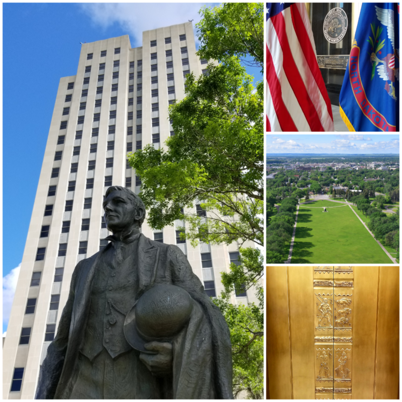 If you are taking a road trip across North Dakota, don't miss the state capitol!