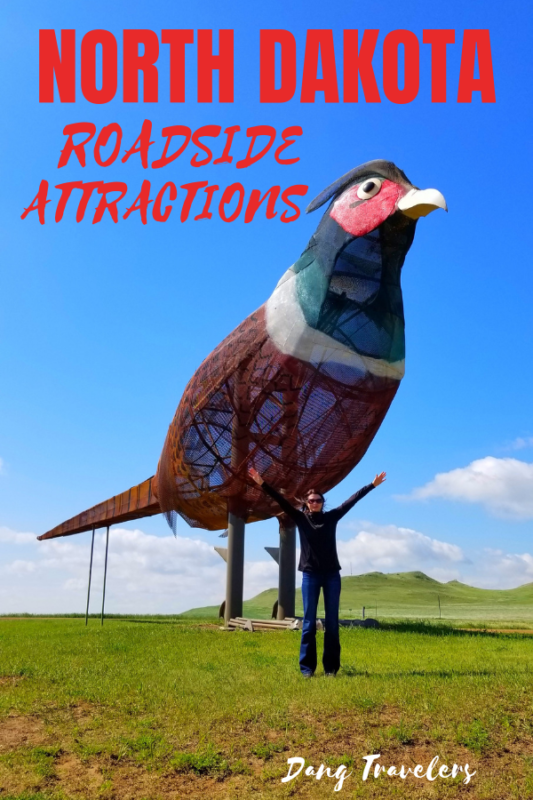 If you are planning a North Dakota road trip, do not miss these cool roadside attractions! Hit the road with this bucket list itinerary and you won't miss a thing from the Theodore Roosevelt National Park to Fargo. #northdakota #travel