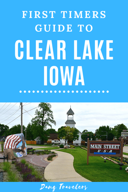 First time visiting Clear Lake Iowa? Here are all the best things to see and do on your weekend getaway. This Midwest lake town is as charming as it gets. Make sure to add biking, music, good food, parks, and a cruise on the lake to your itinerary! #clearlake #midwest #lakes