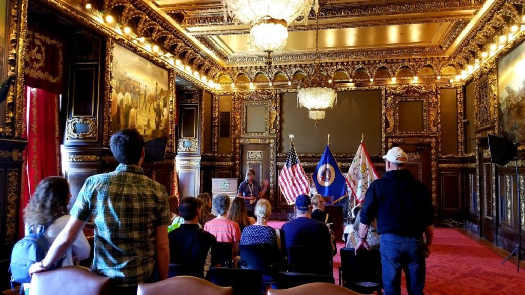 Best things to do in downtown St. Paul include a tour of the Minnesota State Capitol. Not only are you guided through the inside but get to adventure to the rooftop for sensational views of Saint Paul.