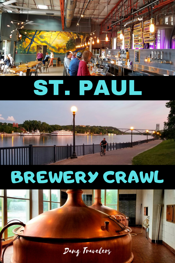 Biking and beer crawl in St. Paul, Minnesota: Where to go and what to do! Find out the best beers to drink and the coolest breweries to go to. Don't miss Summit, Clutch, Bad Weather and Walmann Brewery.