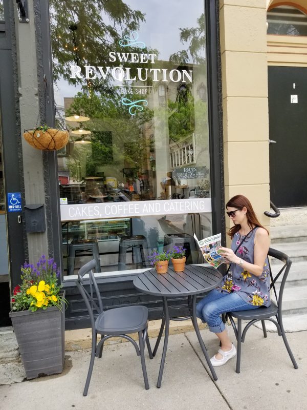 One of the best things to do in Lafayette Indiana is to start your afternoon with an individual pie from Sweet Revolution Bake Shop.