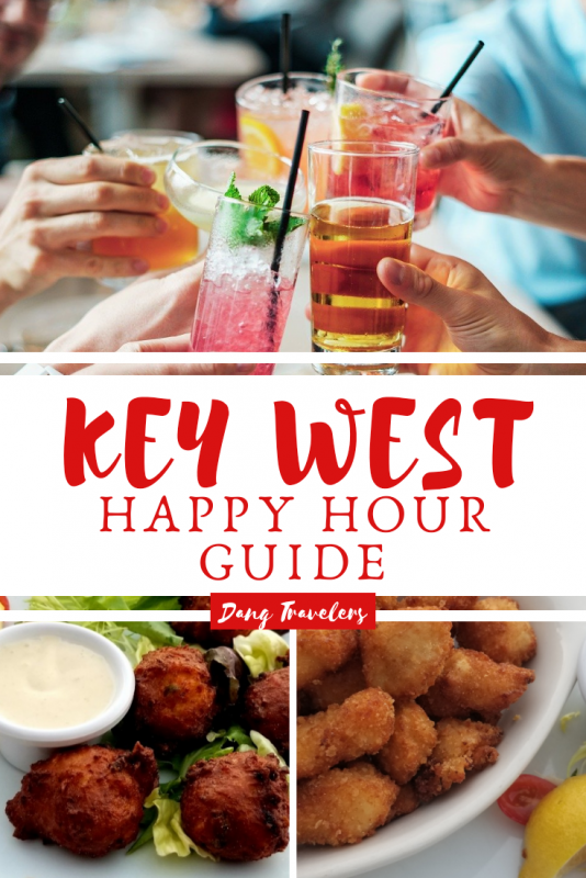 Plan the best Key West bar crawl with this Key West happy hour guide. Where to go for the best seafood, craft beer, wine, and appetizers deals. #keywest #florida #restaurants