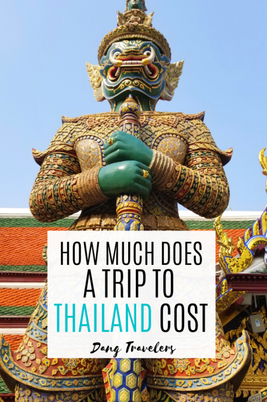 Planning a trip to Southeast Asia but have no idea on how much it will cost? Like every destination, it depends on a few things. Here is a detailed breakdown of a visit to Thailand: lodging, accommodations, food, excursions, and ground transportation. #thailand #asia