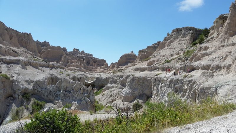 One of the best hiking trails in Badlands National Park is Notch Trail. The 1.5 mile hike is as cool as they come, a must-do on your visit to South Dakota.