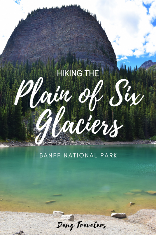 Take the Plain of Six Glaciers trail to the Lake Agnes Trail in Banff National Park for one of the best hikes in the Canadian Rockies. You'll see three pristine lakes, two historic tea houses, and stunning glacial views. A must do for your national park bucket list. #hiking #banff